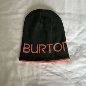 Burton reversible beanie hat